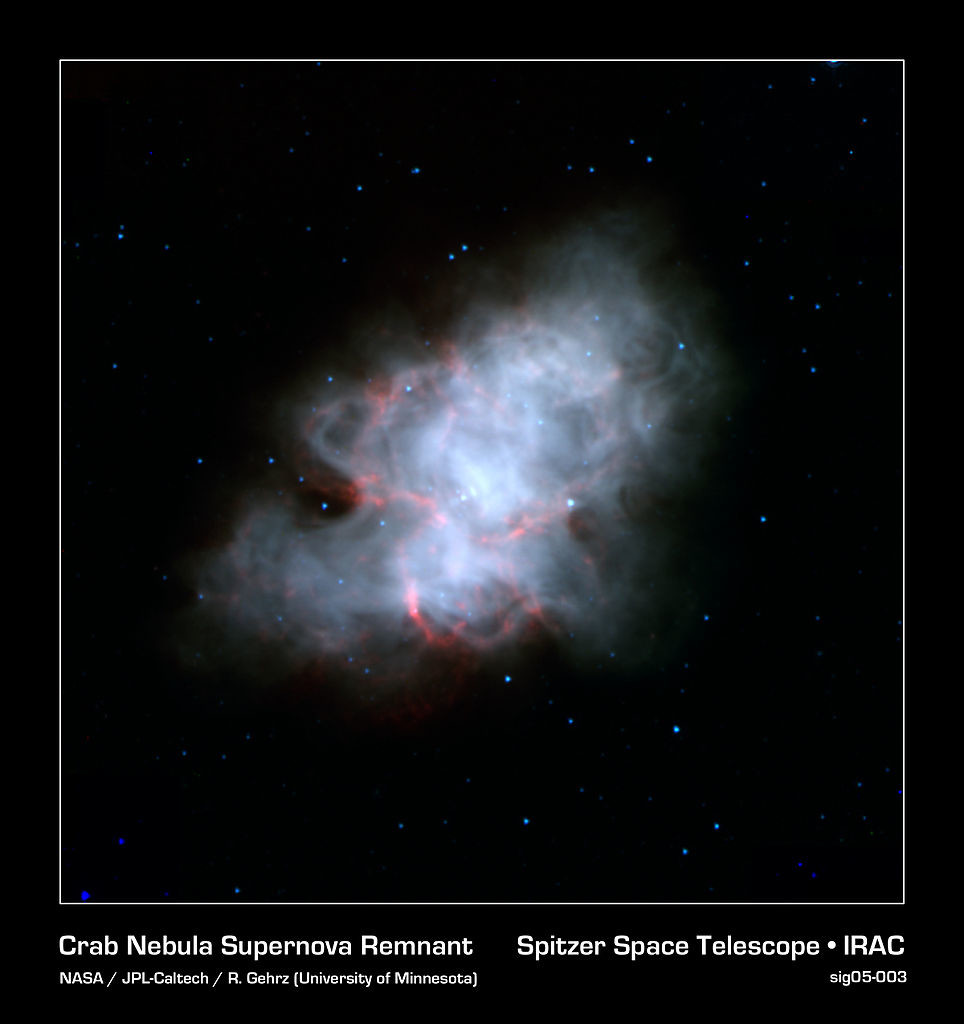 m1 supernova remnant,crab nebula spitzer image