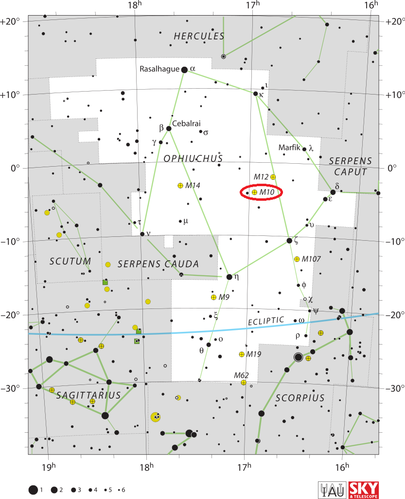 m10 location,find messier 10