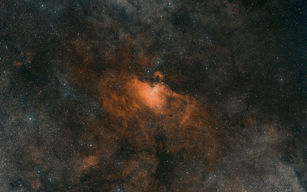 messier 16,eagle nebula