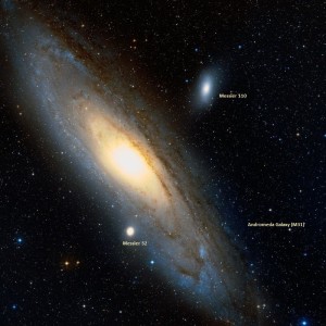 andromeda galaxy,m31,m32,m110,satellite galaxies