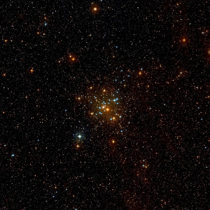 m41,open cluster in canis major,ngc 2287