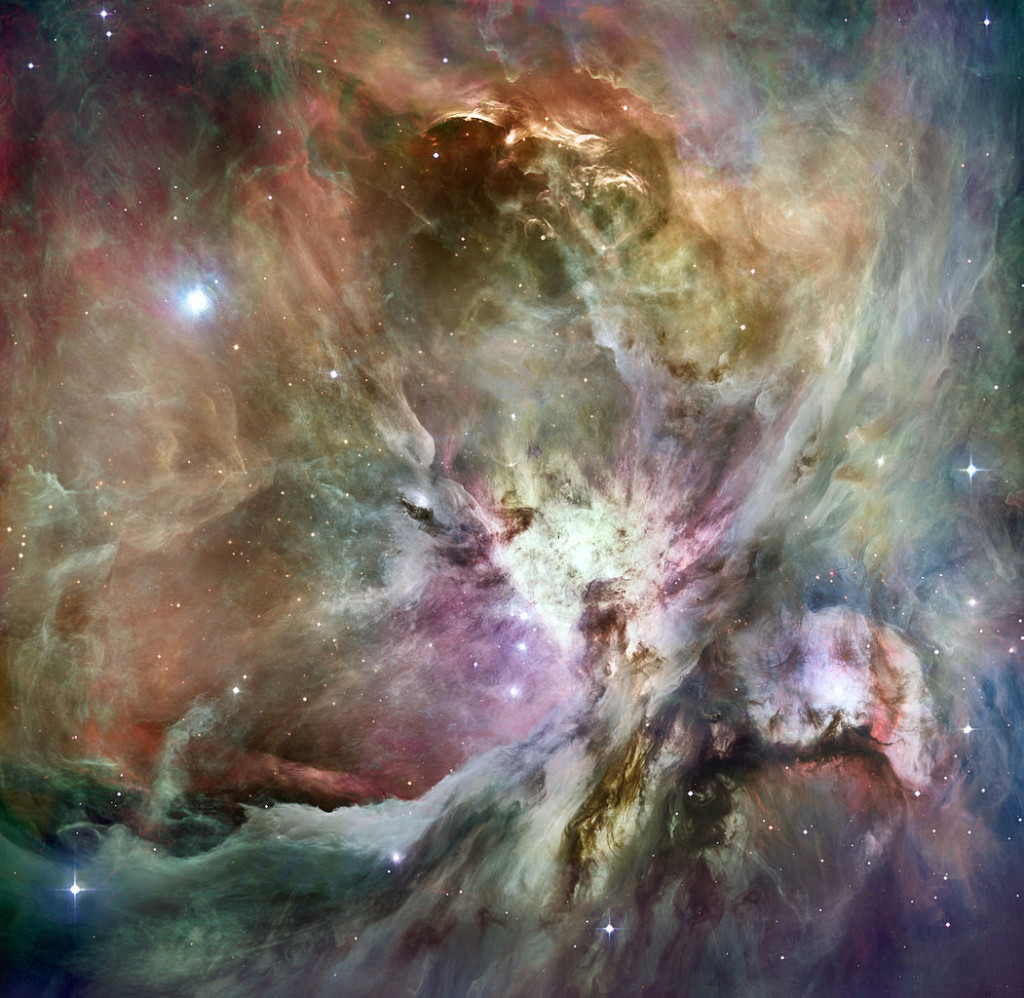 orion nebula hubble,orion nebula spitzer,orion nebula composite