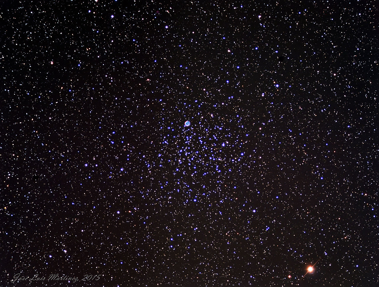 m46,open cluster,ngc 2437