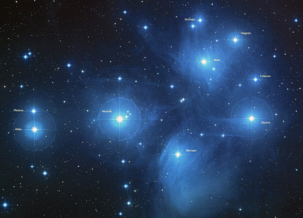 m45 stars,m45 cluster,messier 45