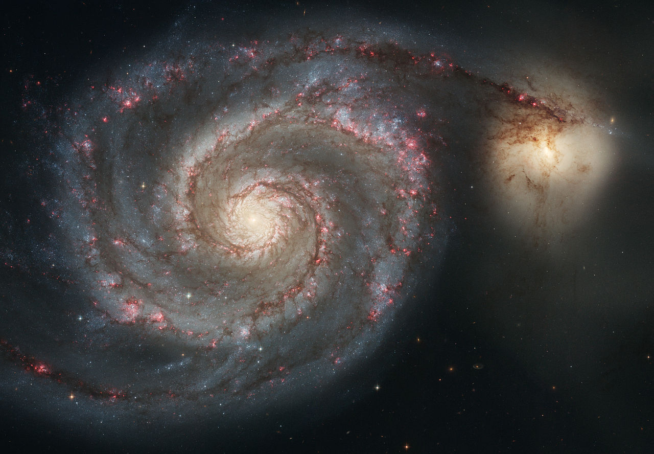 whirlpool galaxy,m51