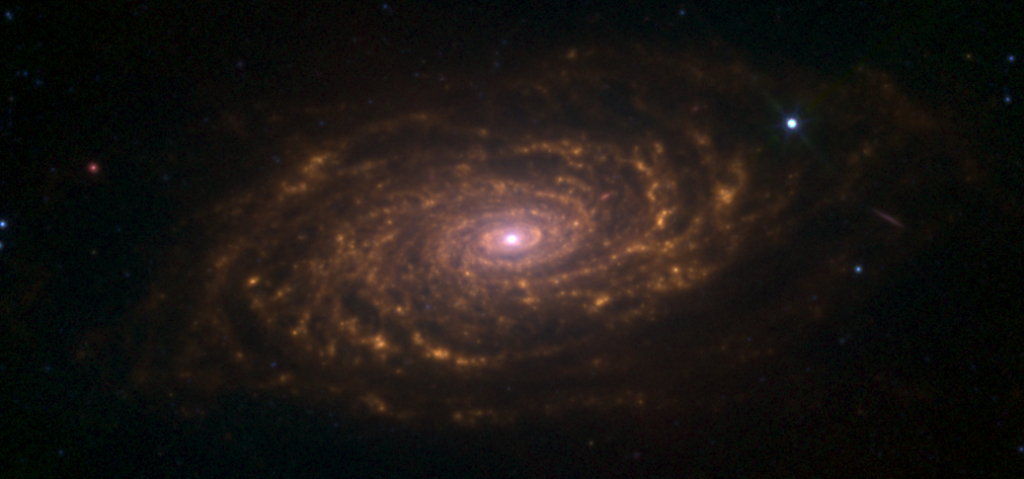 sunflower galaxy infrared