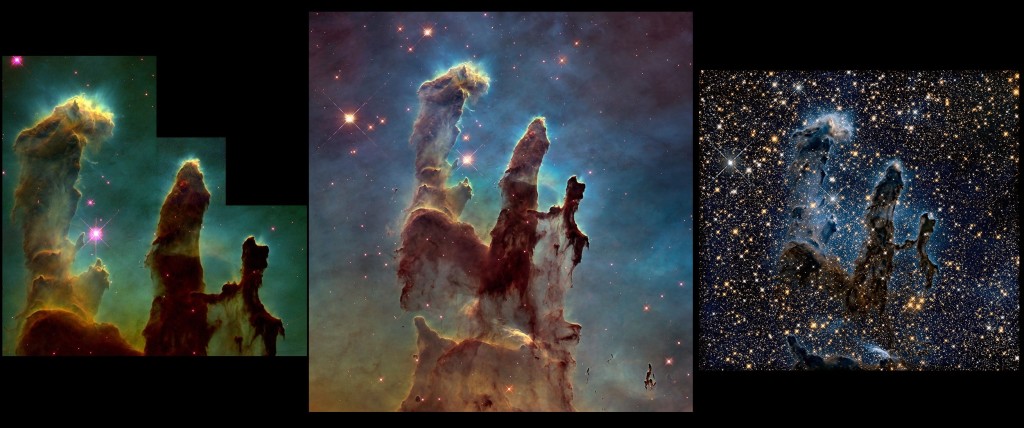 pillars of creation,eagle nebula,m16