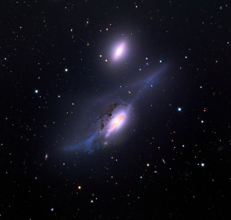 ngc 4435,ngc 4438, interacting galaxies