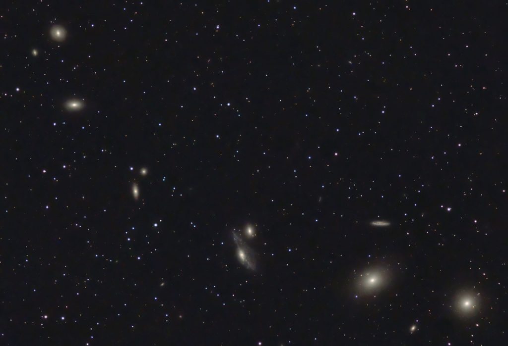 markarian's chain, markarian's galaxy chain