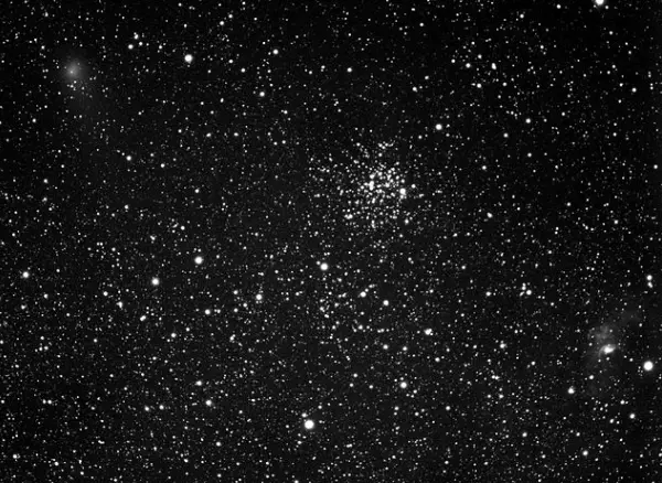 m52 open cluster