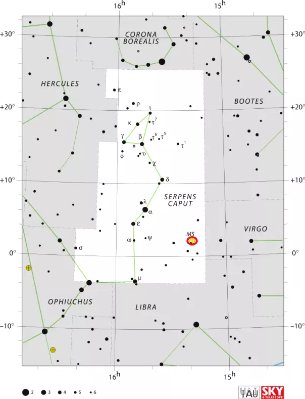 how to find messier 5