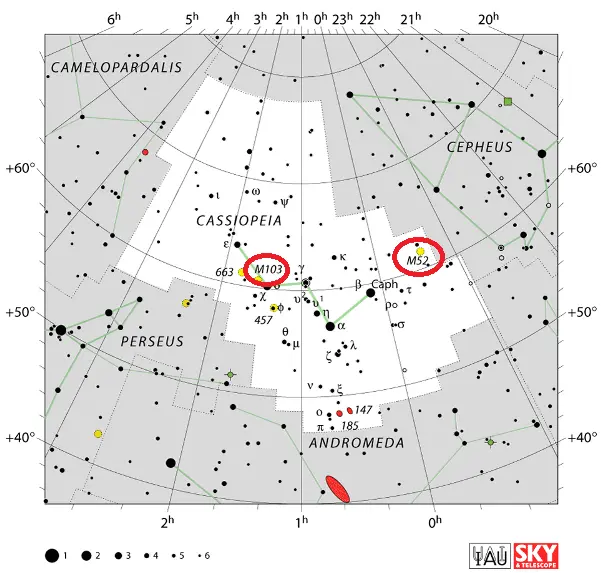 how to find m52,how to find m103 